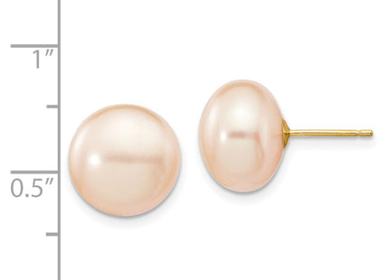 14k Yellow Gold Earrings Style X110BPI - Classique Jewelry Inc.