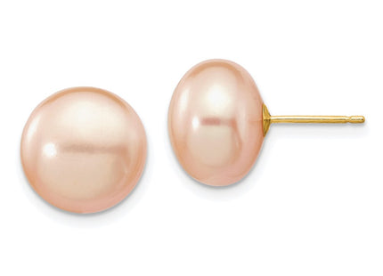 14k Yellow Gold Earrings Style X110BPI - Classique Jewelry Inc.