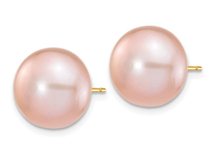 14k Yellow Gold Earrings Style X110BPU - Classique Jewelry Inc.