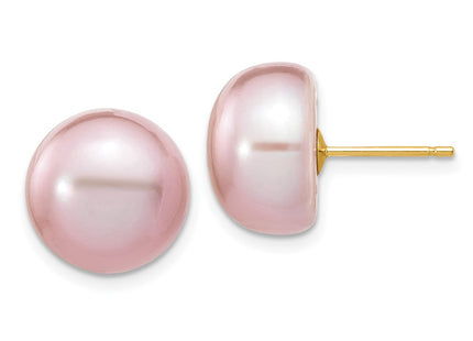 14k Yellow Gold Earrings Style X110BPU - Classique Jewelry Inc.