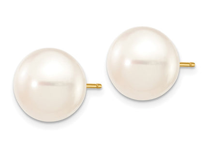 14k Yellow Gold Earrings Style X110BW - Classique Jewelry Inc.