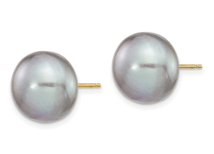 14k Yellow Gold Earrings Style X120BG - Classique Jewelry Inc.