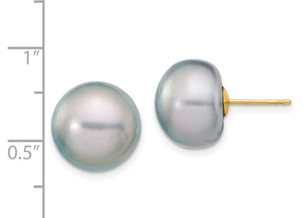 14k Yellow Gold Earrings Style X120BG - Classique Jewelry Inc.