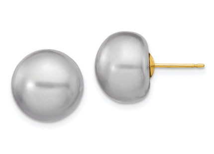 14k Yellow Gold Earrings Style X120BG - Classique Jewelry Inc.