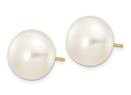 14k Yellow Gold Earrings Style X120BW - Classique Jewelry Inc.