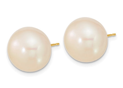 14k Yellow Gold Earrings Style X130BW - Classique Jewelry Inc.