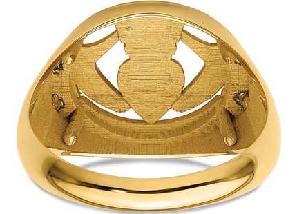 14k Yellow Gold Rings Style X160B - Classique Jewelry Inc.