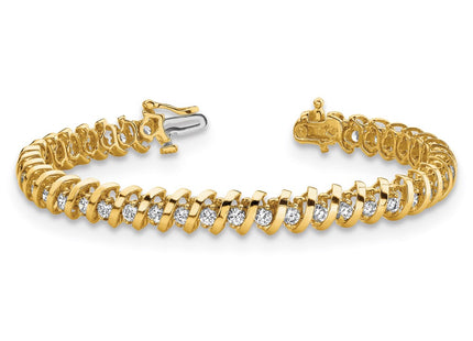 14k Yellow Gold Bracelets Style X2000AAA - Classique Jewelry Inc.