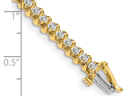 14k Yellow Gold Bracelets Style X2000 - Classique Jewelry Inc.