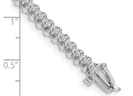 14k White Gold Bracelets Style X2000WAA - Classique Jewelry Inc.