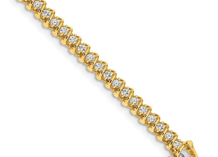 14k Yellow Gold Bracelets Style X2001A - Classique Jewelry Inc.