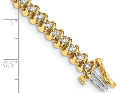 14k Yellow Gold Bracelets Style X2002AAA - Classique Jewelry Inc.