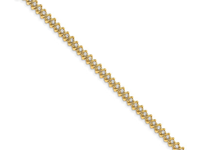 14k Yellow Gold Bracelets Style X2003AA - Classique Jewelry Inc.
