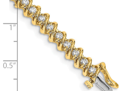 14k Yellow Gold Bracelets Style X2003A - Classique Jewelry Inc.
