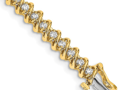 14k Yellow Gold Bracelets Style X2003VS - Classique Jewelry Inc.