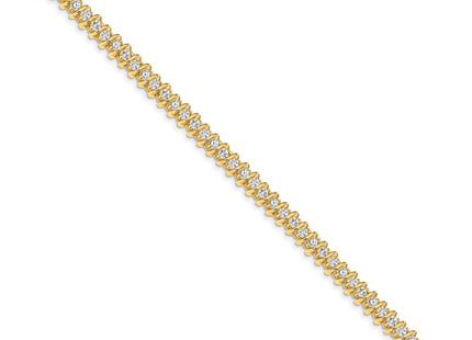 14k Yellow Gold Bracelets Style X2005AA - Classique Jewelry Inc.