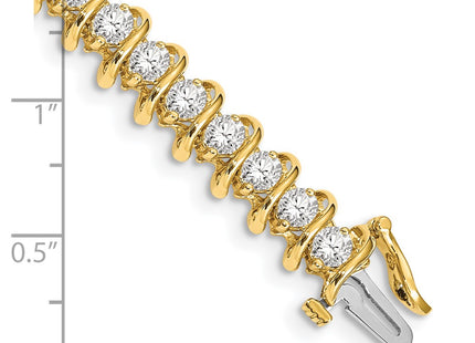 14k Yellow Gold Bracelets Style X2006AAA - Classique Jewelry Inc.
