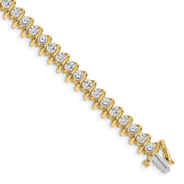 14k Yellow Gold Bracelets Style X2006AA - Classique Jewelry Inc.