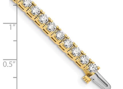 14k Yellow Gold Bracelets Style X2044VS - Classique Jewelry Inc.