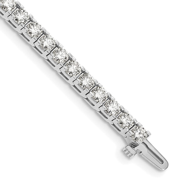 14k White Gold Bracelets Style X2044WA - Classique Jewelry Inc.