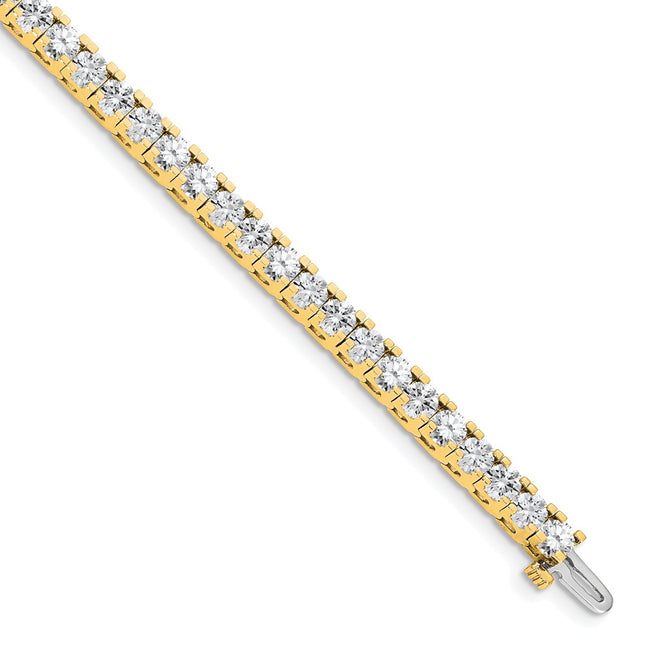 14k Yellow Gold Bracelets Style X2045AAA - Classique Jewelry Inc.