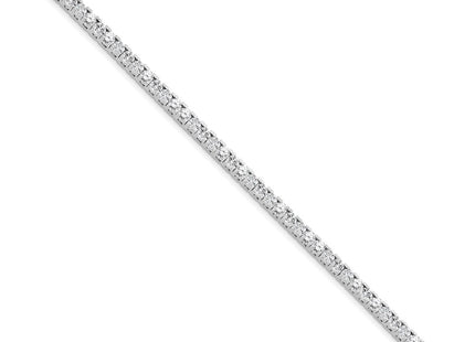 14k White Gold Bracelets Style X2045WVS - Classique Jewelry Inc.