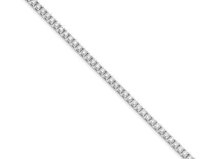 14k White Gold Bracelets Style X2046WVS - Classique Jewelry Inc.