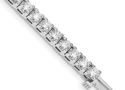 14k White Gold Bracelets Style X2046WVS - Classique Jewelry Inc.