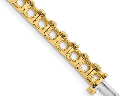 14k Yellow Gold Bracelets Style X2047 - Classique Jewelry Inc.