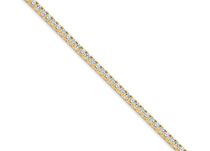 14k Yellow Gold Bracelets Style X2047VS - Classique Jewelry Inc.