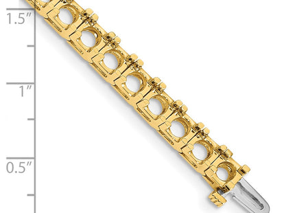 14k Yellow Gold Bracelets Style X2048 - Classique Jewelry Inc.