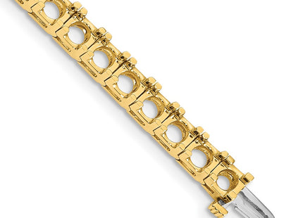 14k Yellow Gold Bracelets Style X2048 - Classique Jewelry Inc.