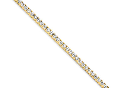 14k Yellow Gold Bracelets Style X2048VS - Classique Jewelry Inc.