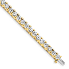 14k Yellow Gold Bracelets Style X2048VS - Classique Jewelry Inc.