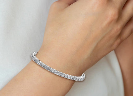 14k White Gold Bracelets Style X2048WAA - Classique Jewelry Inc.