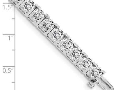 14k White Gold Bracelets Style X2048WAAA - Classique Jewelry Inc.