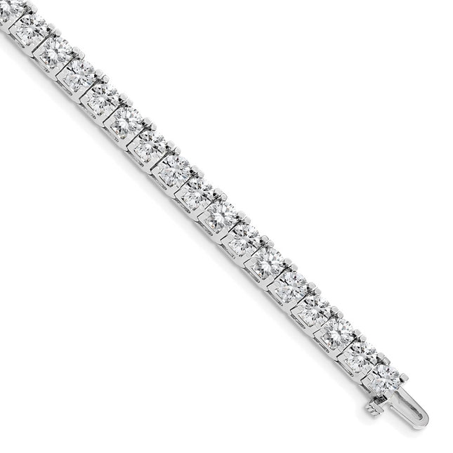 14k White Gold Bracelets Style X2048WA - Classique Jewelry Inc.