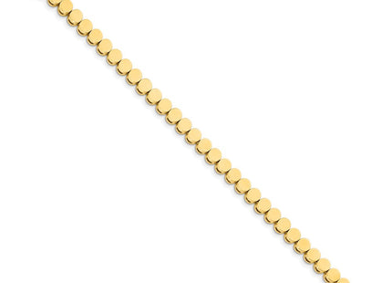 14k Gold Round Add-a-Diamond Bracelet with Multiple Stone Settings Available (Style X2092)