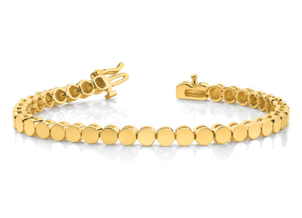 14k Holds 32 Stones up to Round Add-a-Diamond Bracelet