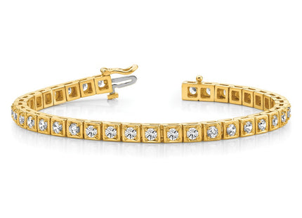 14k Yellow Gold Bracelets Style X2163AAA - Classique Jewelry Inc.