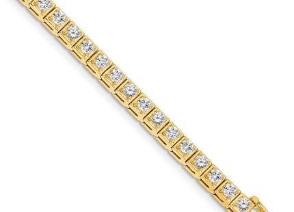 14k Yellow Gold Bracelets Style X2163 - Classique Jewelry Inc.