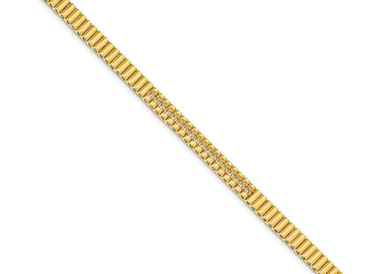 14k Yellow Gold Bracelets Style X2167 - Classique Jewelry Inc.