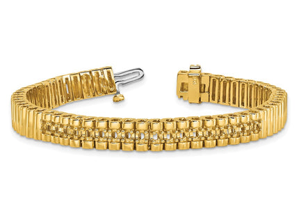 14k Yellow Gold Bracelets Style X2167 - Classique Jewelry Inc.