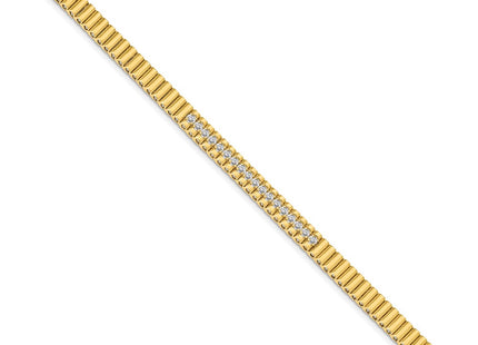 14k Yellow Gold Bracelets Style X2167AA - Classique Jewelry Inc.