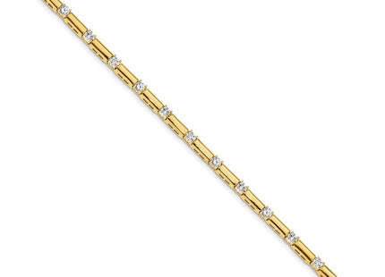 14k Yellow Gold Bracelets Style X2177AA - Classique Jewelry Inc.