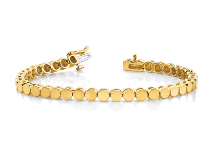 14k Holds 52 Stones up to Round Add-a-Diamond Bracelet