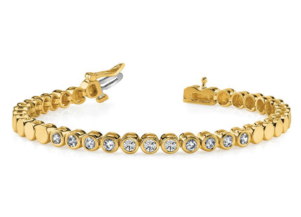 14k Yellow Gold Bracelets Style X2302 - Classique Jewelry Inc.