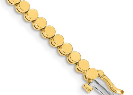 14k Yellow Gold Bracelets Style X2302 - Classique Jewelry Inc.