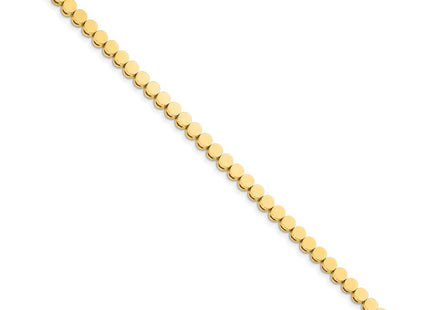 14k Yellow Gold Bracelets Style X2308 - Classique Jewelry Inc.