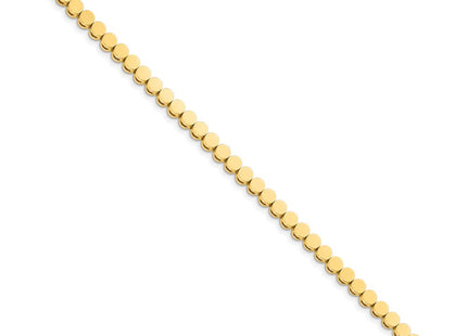 14k Gold Round Add-a-Diamond Bracelet with Multiple Stone Settings Available (Style X2308)